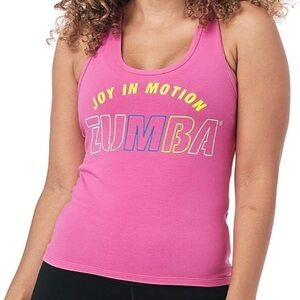 ZUMBA TOP - JOY IN MOTION - EUC